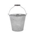 Balde de metal zincado envelhecido 7L Promoção