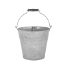 Balde de metal zincado envelhecido 7L Promoção
