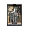 Conjunto de ferramentas de jardim em metal com suporte Venda
