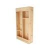 Móvel de parede com mesa dobrável em madeira porta-objectos Catálogo