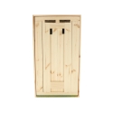Móvel de parede com mesa dobrável em madeira porta-objectos Escolha