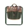 Banco dobrável com bolsa para ferramentas de jardinagem Modelo