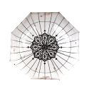 Guarda-chuva transparente em cúpula decorativo com papagaio Oferta
