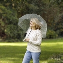 Guarda-chuva transparente com estampa de abelhas e flores Venda