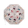Guarda-chuva transparente com estampas de cães e gatos Venda
