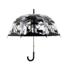 Guarda-chuva transparente com estampado de floresta e veados Promoção