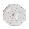 Guarda-chuva transparente com decoração de passarinhos no fio Oferta