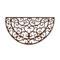 Capacho semicircular de entrada em estilo clássico elegante Promoção