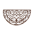 Capacho semicircular de entrada em estilo clássico elegante Promoção