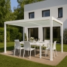 Pérgola de jardim bioclimática 3x4m em alumínio manual Trinidad Modelo