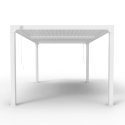 Pérgola de jardim bioclimática 3x4m em alumínio manual Trinidad Escolha