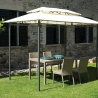 Gazebo de ferro 3x2 para jardim Illinois Venda
