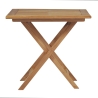 Mesa de jardim dobrável em madeira teca 80x120cm Lipari Oferta