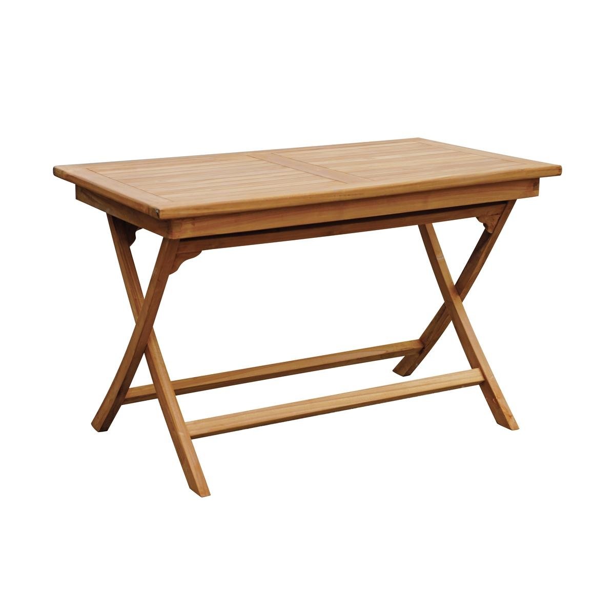Mesa de jardim dobrável em madeira teca 80x120cm Lipari Promoção Mesa de jardim dobrável em madeira teca 80x120cm Lipari Promoção