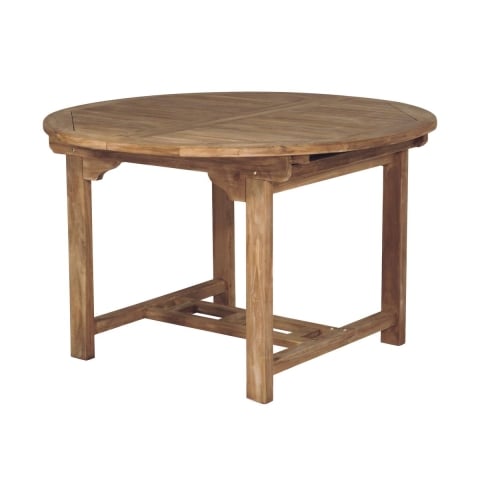 Mesa de exterior em madeira de teca extensível para 8 lugares Capraia Promoção