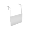 Mesa branca dobrável de exterior para varandas 60x52cm Ringhiera Oferta