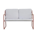 Conjunto de jardim moderno com 2 poltronas, sofá e mesa Tinos Venda