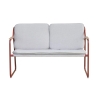 Conjunto de jardim moderno com 2 poltronas, sofá e mesa Tinos Venda