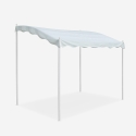 Gazebo 3x2 metros em Aço para Jardim Bar Hotel Pergola Saldos