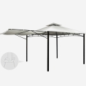 Pérgola para Jardim Praia Quintal Terraço Esplanada Café 33x33metros Descontos