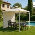 Pérgola / Cobertura para Jardim Praia Piscina Esplanada Café 3,3x3,3 Oferta