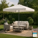 Guarda-sol de Jardim em Alumínio Retangular 3x2 Eden Promoção