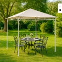Gazebo 3x3 metros em Aço à Prova de Vento para Jardim Style Catálogo