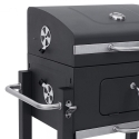 Barbecue a carvão com rodas, 2 grelhas e tampa Austin Oferta