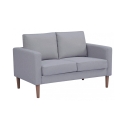 Sofá Moderno de 2 Lugares em Algodão 137x73x82 cm Ramsey Preço