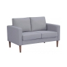 Sofá Moderno de 2 Lugares em Algodão 137x73x82 cm Ramsey Preço