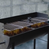Churrasco a carvão com rodas e 2 grelhas ajustáveis Wisconsin Venda