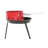 Grelhador a carvão portátil redondo Ø36cm Camping Venda