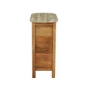 Mesa de cabeceira em madeira com porta e gaveta Farran Catálogo
