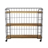 Estante com rodas estilo industrial Alban Venda