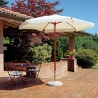 Guarda-sol de jardim redondo Ø2,5m com mastro central em madeira Fantasy Venda