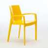 Cadeiras confortáveis Brilhantes Profissionais Empilháveis Externo e interno Cream  Oferta