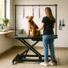 Mesa de Tosquia para Cães Gatos Regulável Elétrica Dobrável Chow Saldos