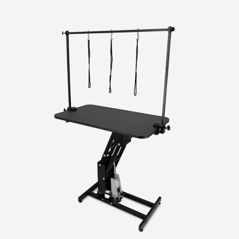 Mesa de Tosquia para Cães Ajustável Hidráulica 110 cm Griffon Promoção
