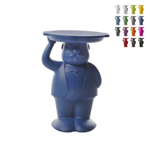Mesa Pequena de 60cm Moderna Artística Elegante Estátua Ambrogio Promoção