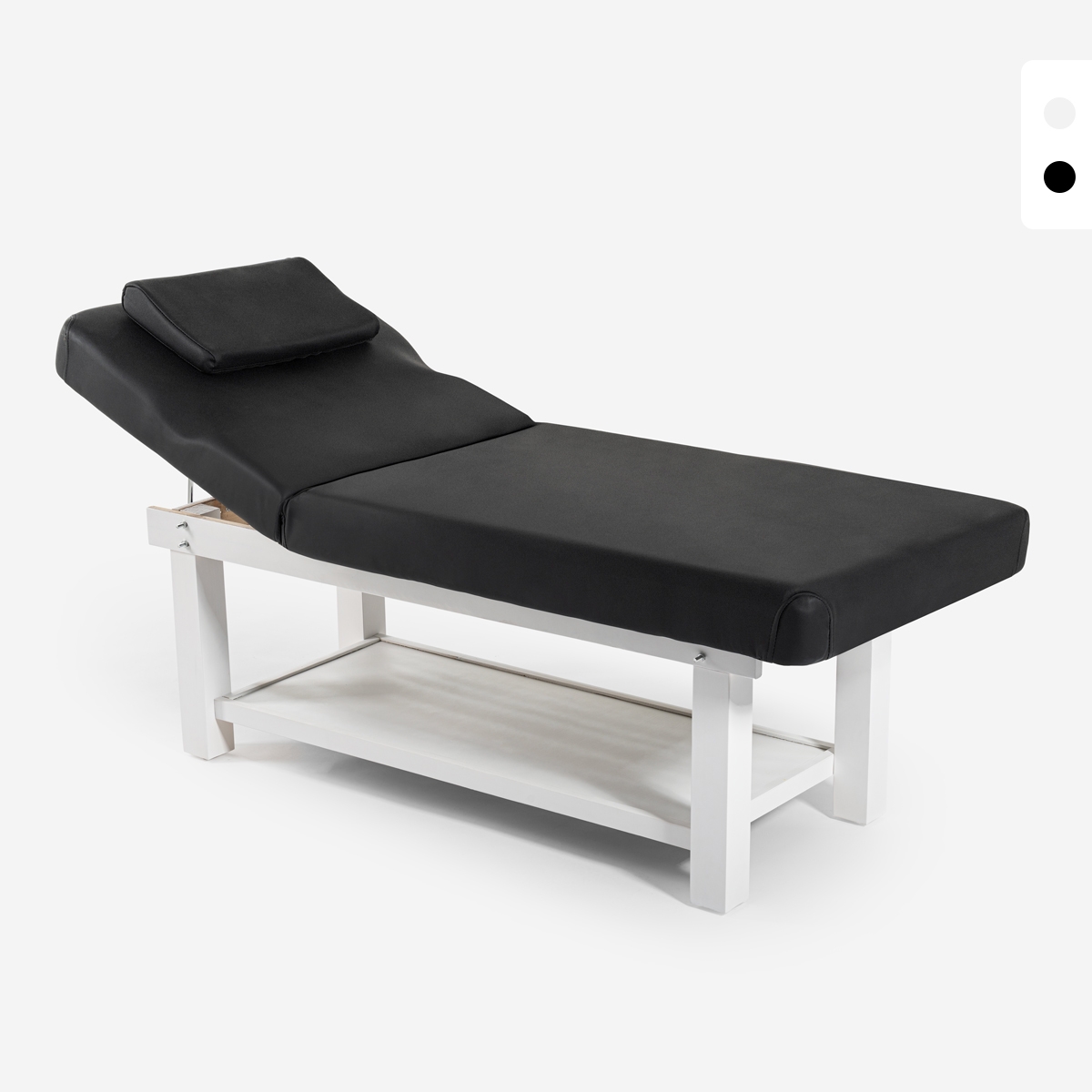 Mesa de massagem profissional de relaxamento 2 zonas para esteticista e SPA Larex