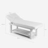 Mesa de massagem profissional de relaxamento 2 zonas para esteticista e SPA Larex Custo