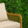 Sebe artificial 50x50cm planta de feto falso 3D jardim varanda Pritus Oferta