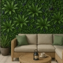 Sebe artificial realista painel 3D jardim 100x100cm Farnuk Oferta