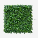 Sebe artificial realista painel 3D jardim 100x100cm Farnuk Descontos