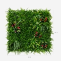Sebe artificial 3D painel 100x100cm plantas realistas Cerrum Descontos