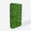 Sebe artificial cerca 106x33x208cm perene gardénia Vernas Catálogo