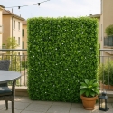 Sebe artificial tipo buxo 108x33x106cm perene para jardim Ulmut Venda