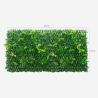 Sebe plantas artificiais de jardim em grade 200x100cm extensível Laurus Descontos