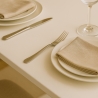 Mesa Quadrada p/Café Bar Restaurante ou Cozinha Lillium 80