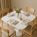 Mesa Quadrada p/Café Bar Restaurante ou Cozinha Lillium 80